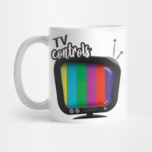 TV controls Mug